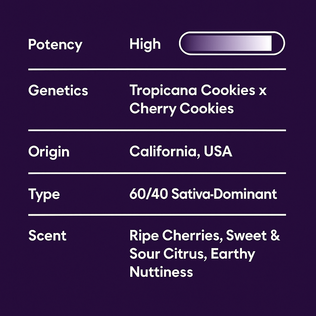 Tropicana Cherry Cookies - 10moods