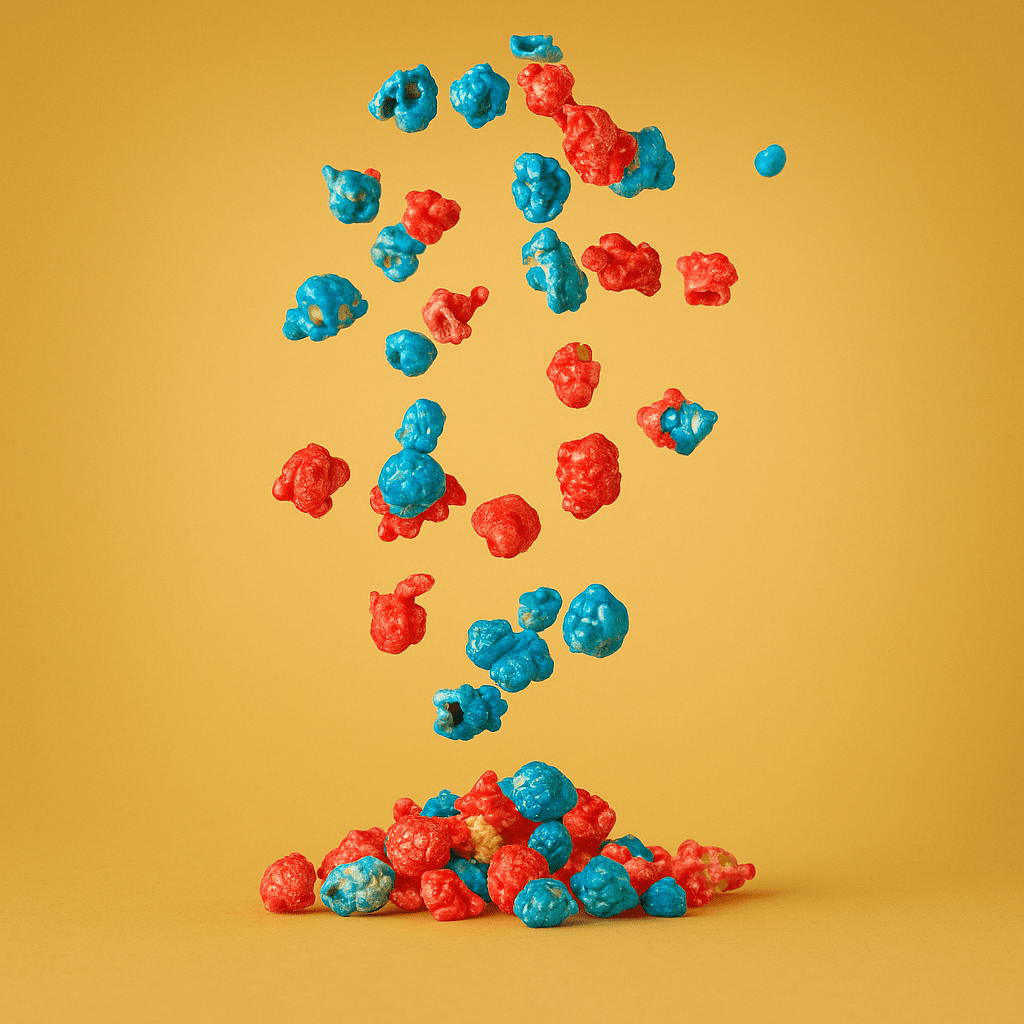 Delta - 9 THC Cotton Candy Popcorn - 10moods