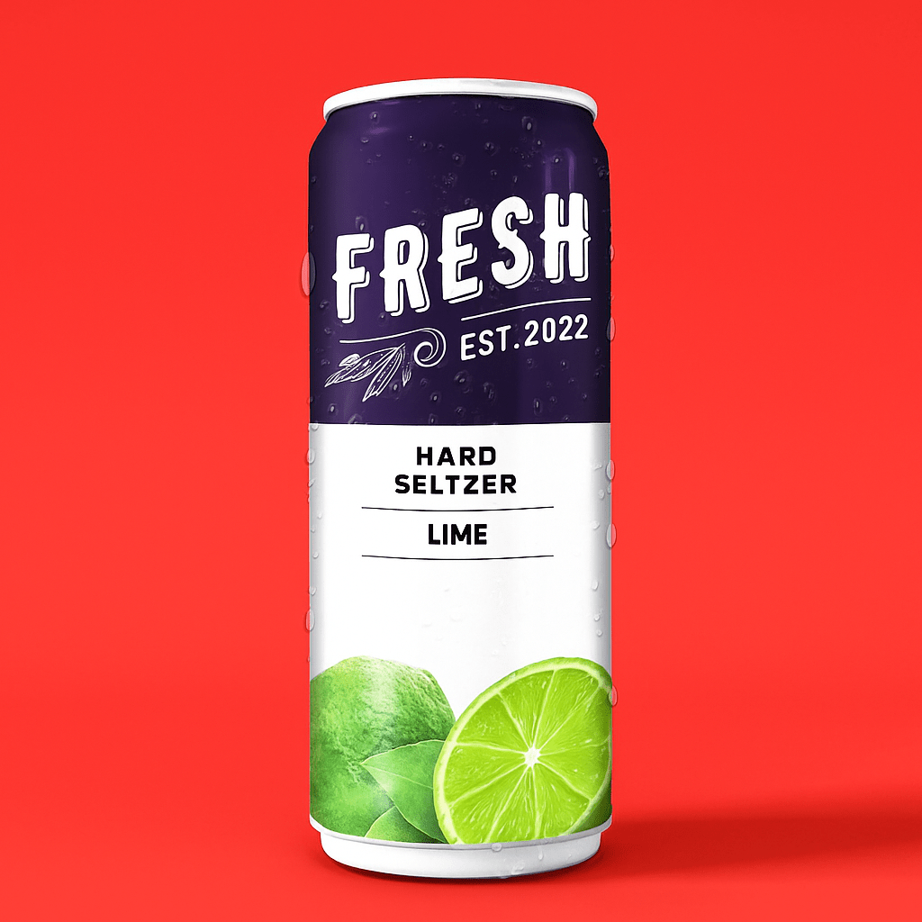 Lime | Delta - 9 Hard Seltzer (16oz) - 10moods