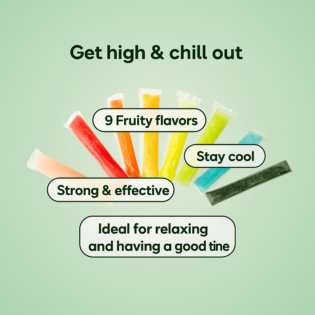Delta - 9 THC Freezer Pops - 10moods
